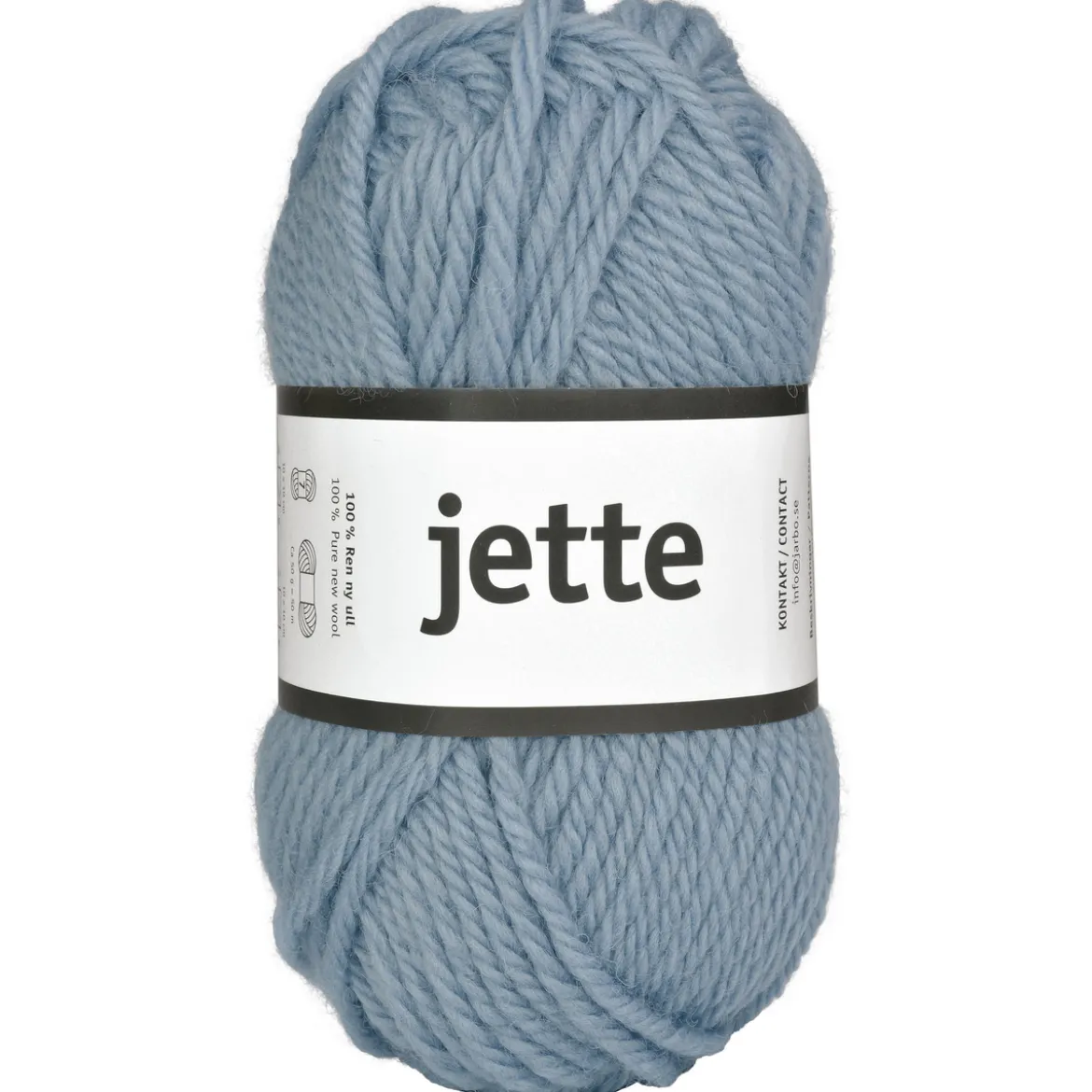 Garn Järbo Jette 50g ljusblå – 26306 Sky blue