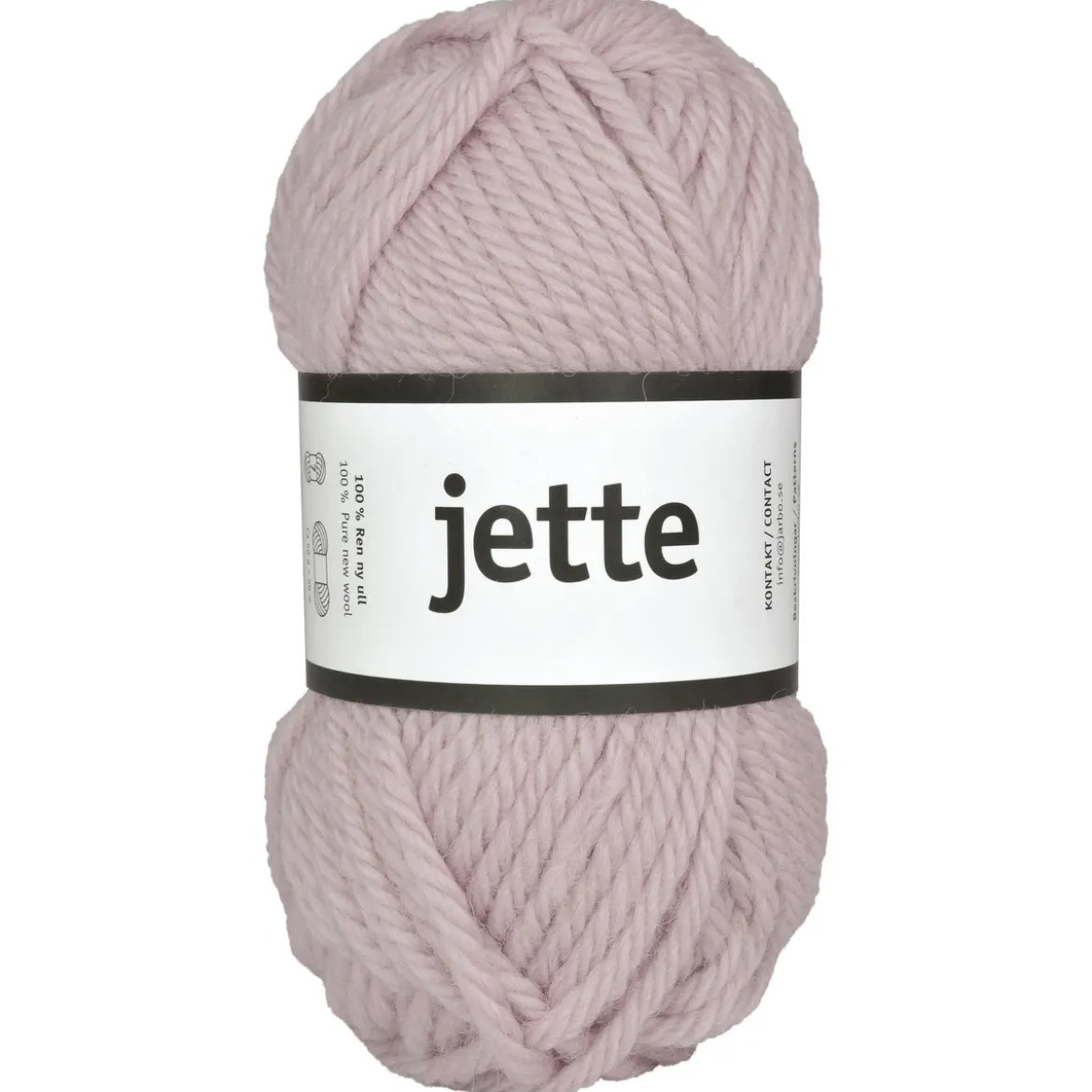 Garn Järbo Jette 50g ljusrosa – 26314 Rose melody