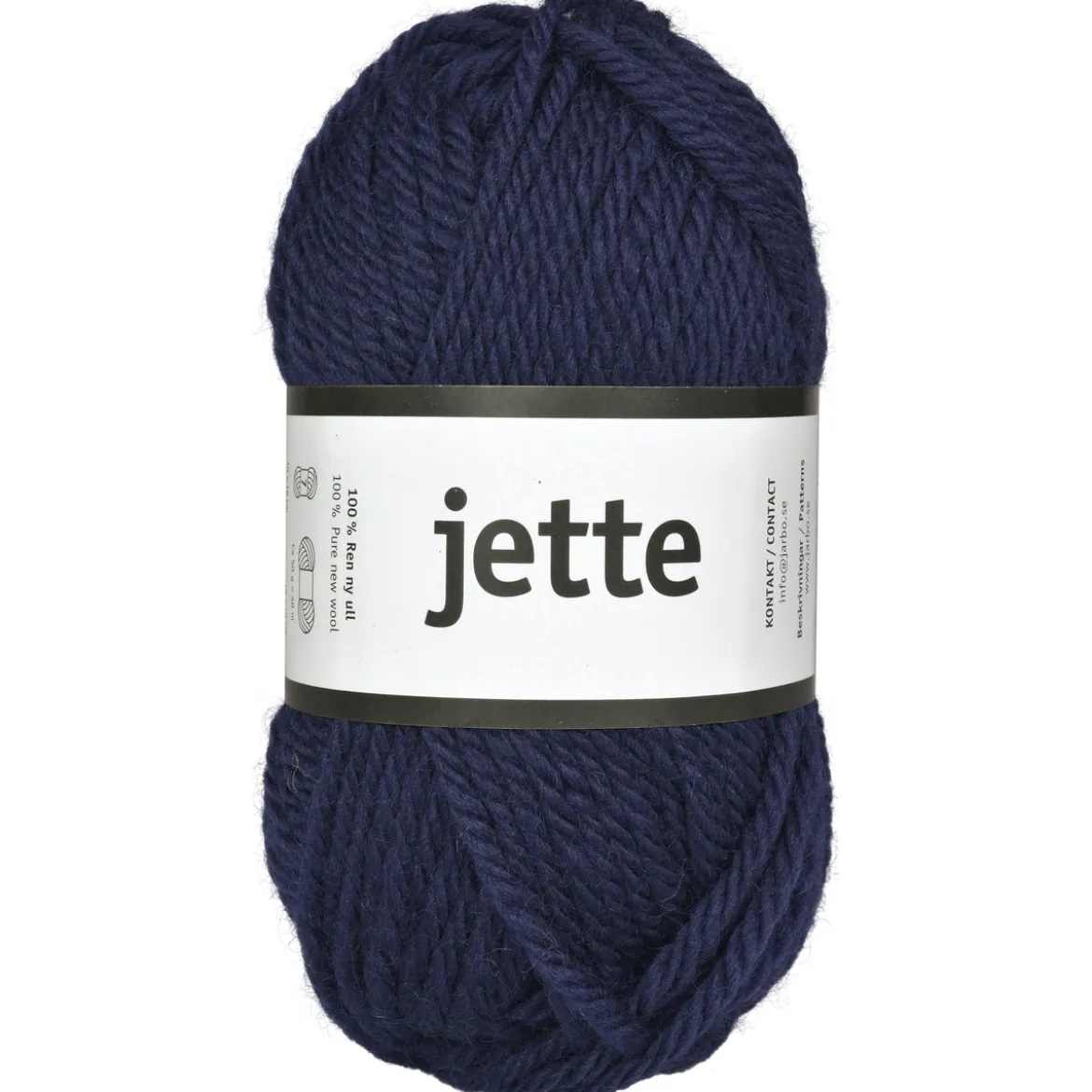 Garn Järbo Jette 50g mörkblå – 26308 Victory blue