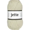 Garn Järbo Jette 50g naturvit – 26317 Vanilla white