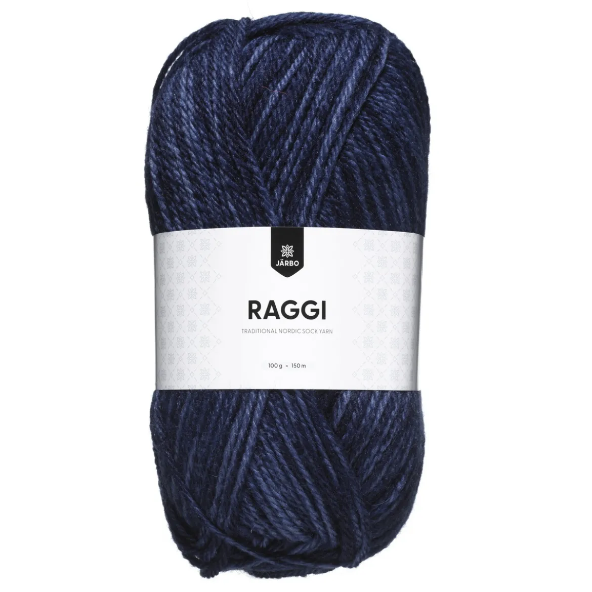 Garn Järbo Raggi 100g blåmelerat – Stonewash denim 15242