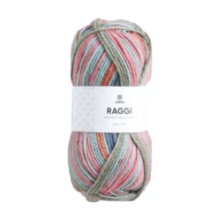 Garn Järbo Raggi 100g pastell – Pastel 15269