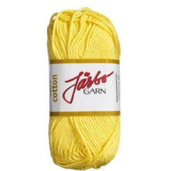 Garn Järbo Soft Cotton 50g gul – 8874 Lemon