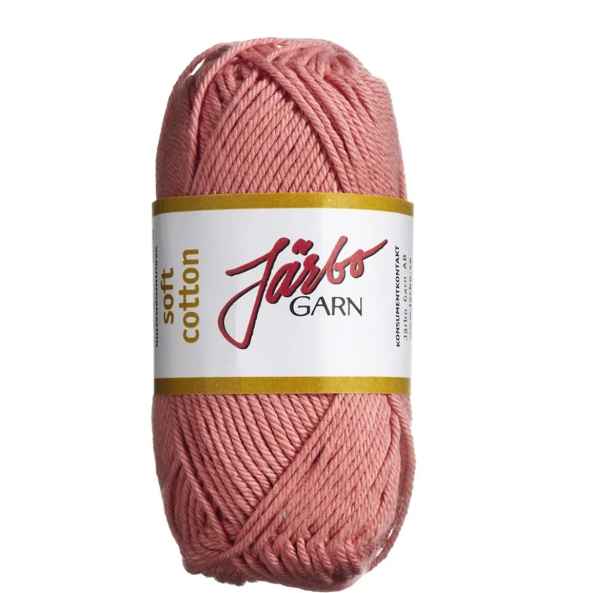 Garn Järbo Soft Cotton 50g korall – 8871 Coral