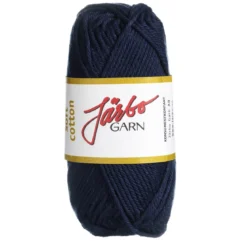 Garn Järbo Soft Cotton 50g mörkblå – 8829 Navy blue