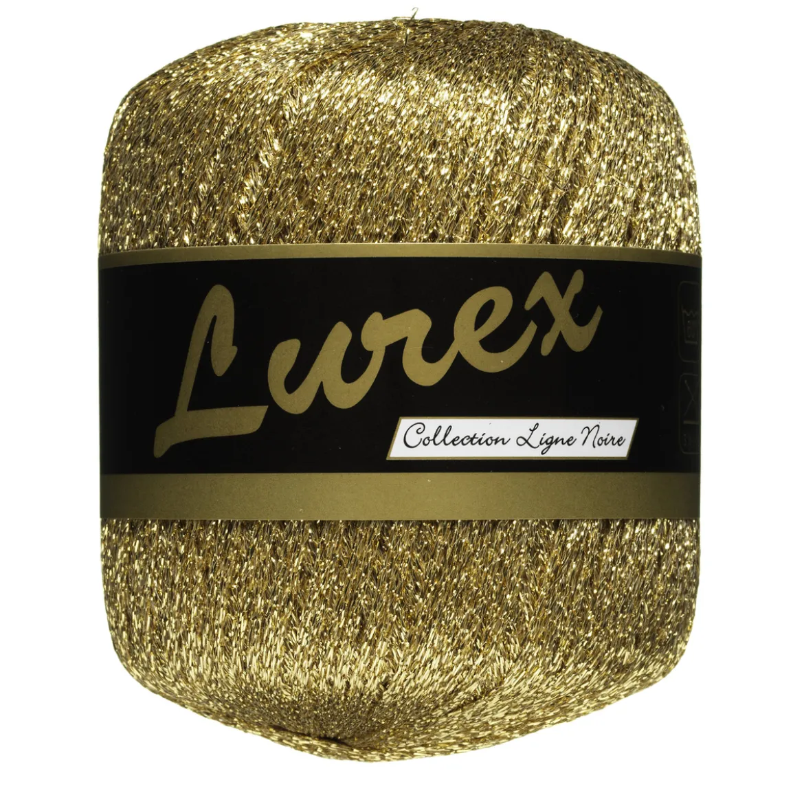 Garn Lammy Lurex 25g guld
