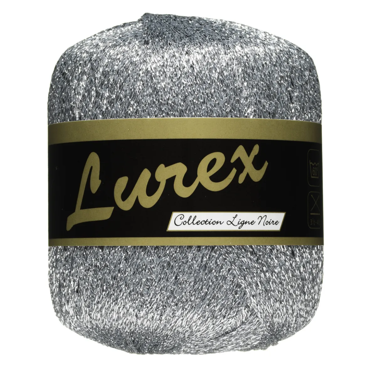 Garn Lammy Lurex 25g silver