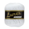 Garn Lammy Lurex 25g vit