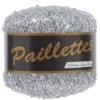 Garn Lammy Paillettes 25g silver 401
