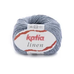 Garn Linen 50g ljusblå