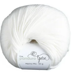 Garn Merino Mix 50g offwhite