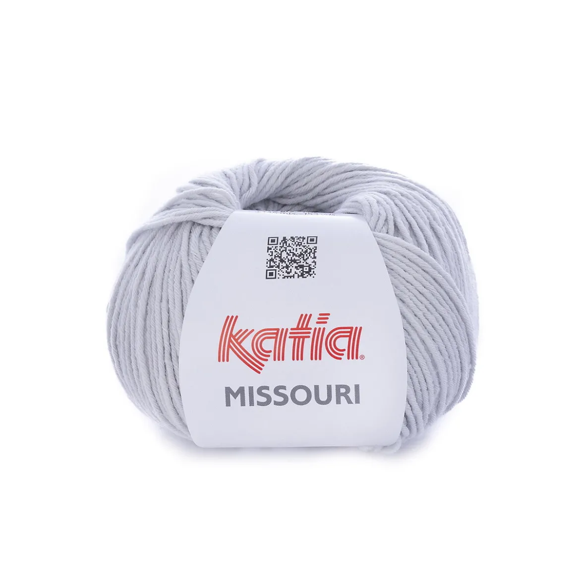 Garn Missouri 50g ljusgrå