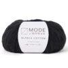 Garn Mode at Rowan Alpaca Cotton 25g – Noir 010