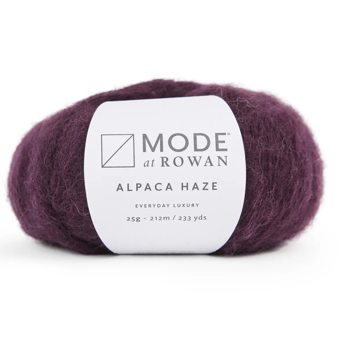 Garn Mode at Rowan Alpaca Haze 25g – Merlot 020