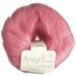 Garn Permin Angel 25g mörkrosa 884144