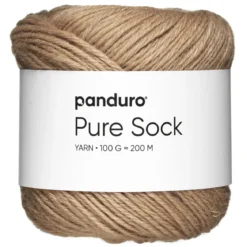 Garn Pure Sock 100g beige