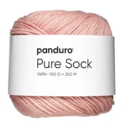 Garn Pure Sock 100g rosa