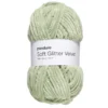 Garn Soft Glitter Velvet 100g grön