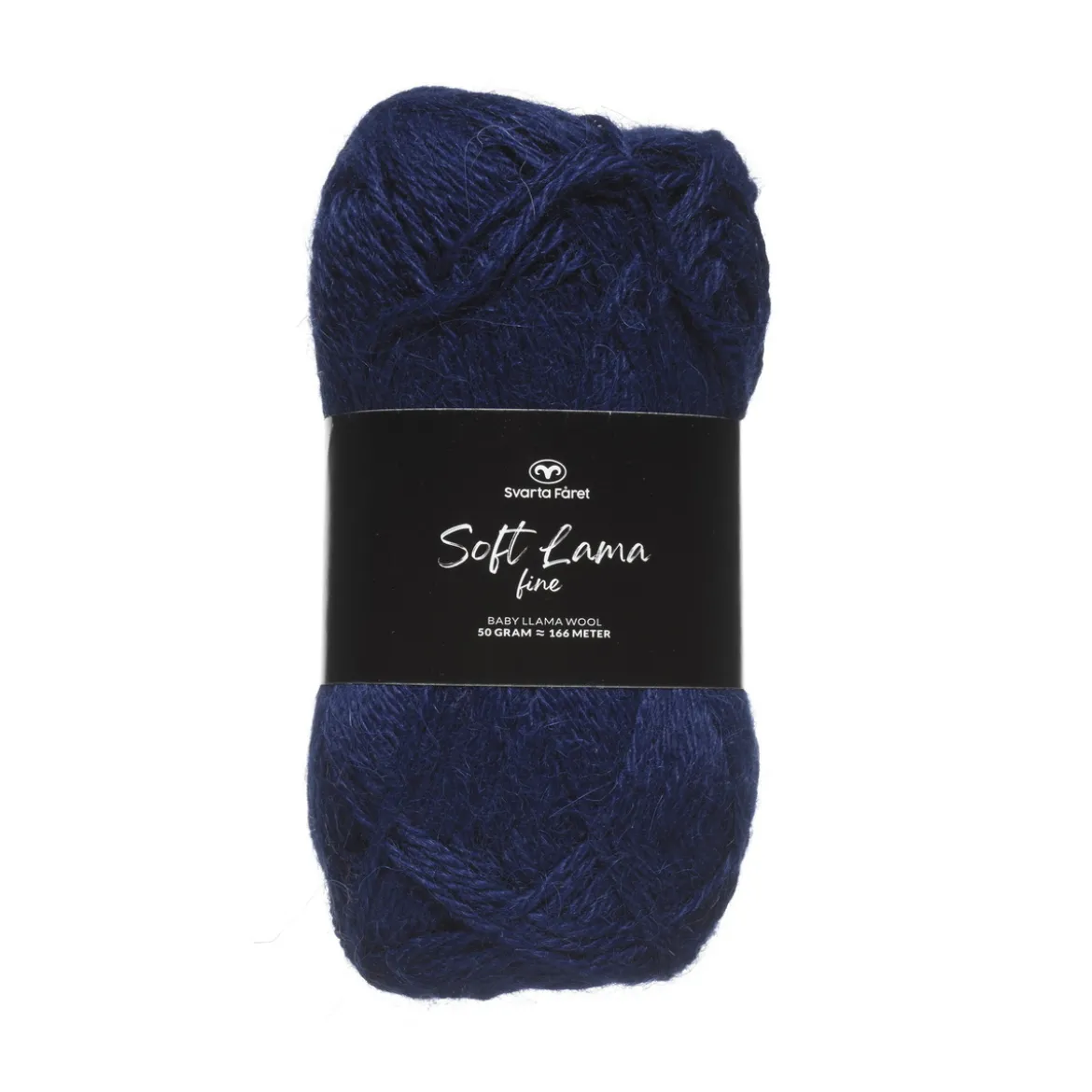 Garn Soft Lama Fine 50g mörkblå – Midnight blue 968
