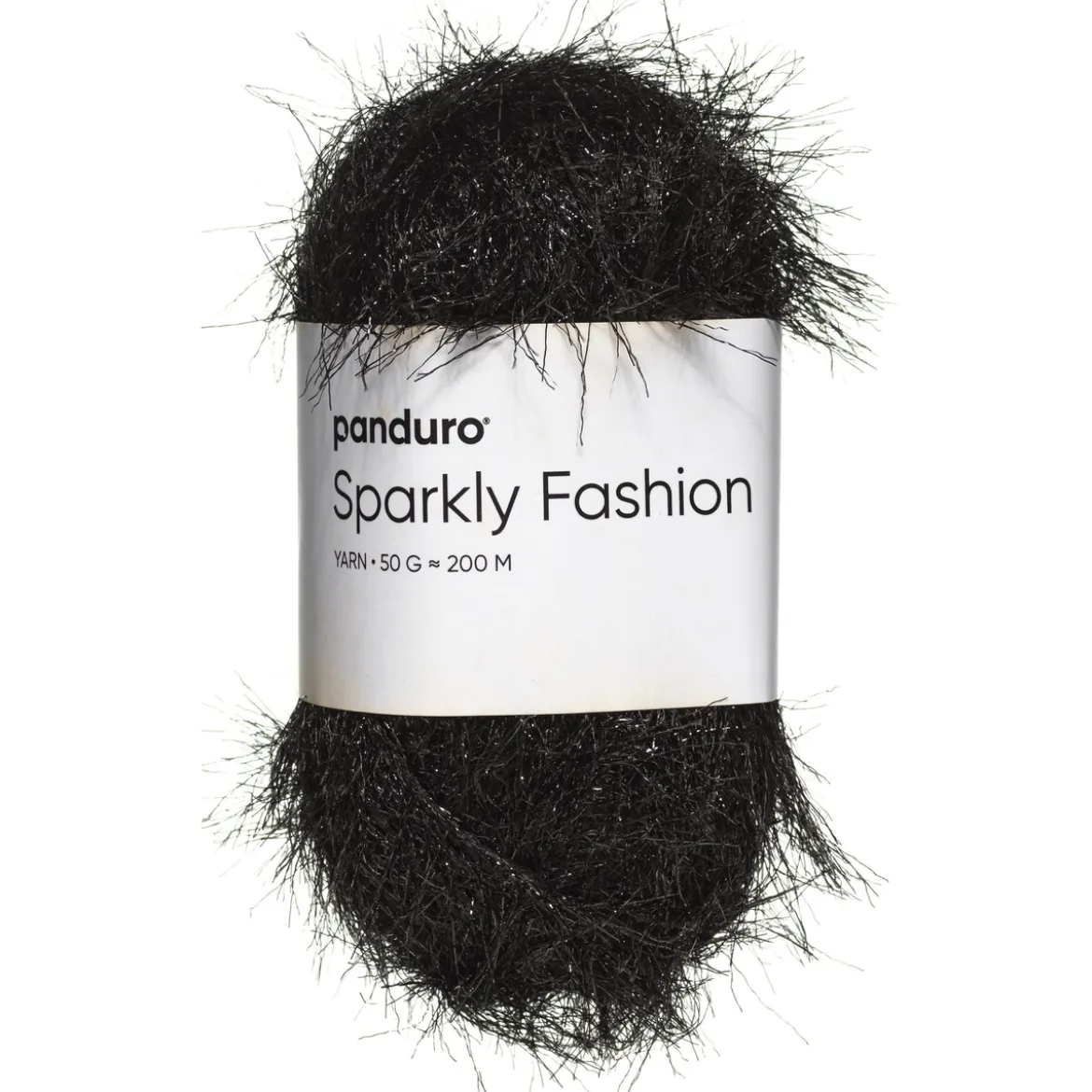 Garn Sparkly Fashion 50g svart