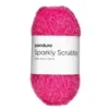 Garn Sparkly Scrubby 50g ceris