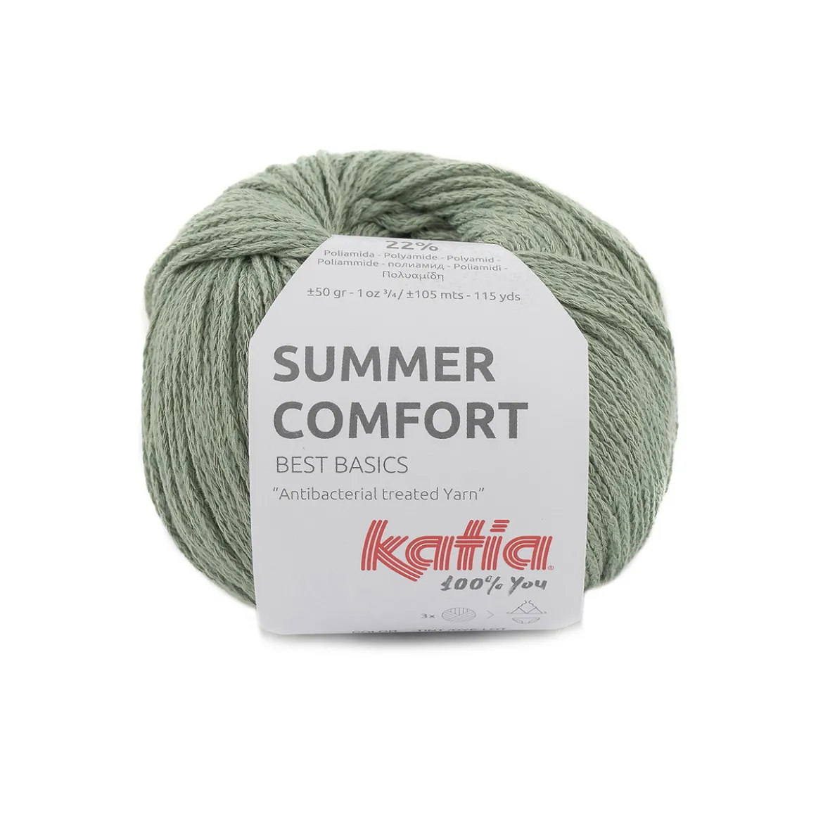 Garn Summer Comfort 50g khaki