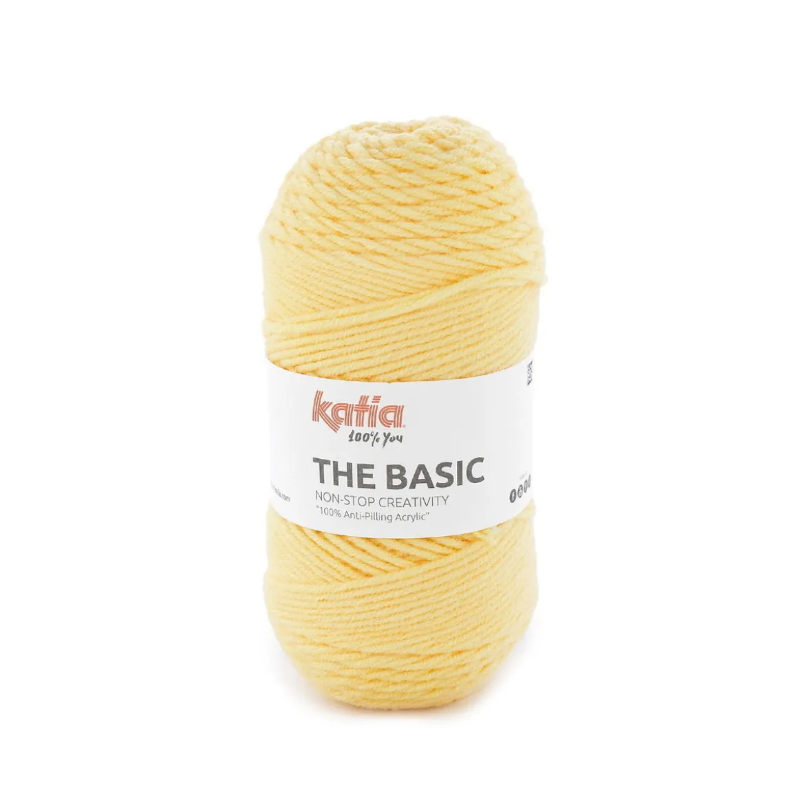 Garn The Basic 50g ljusgul