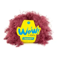 Garn Wow Trendy 100g hallonröd