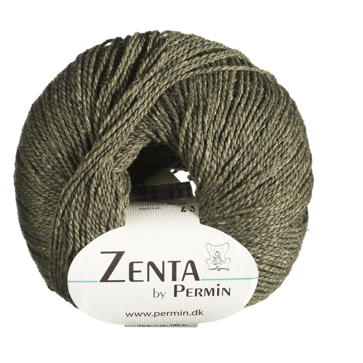 Garn Zenta 50g grön