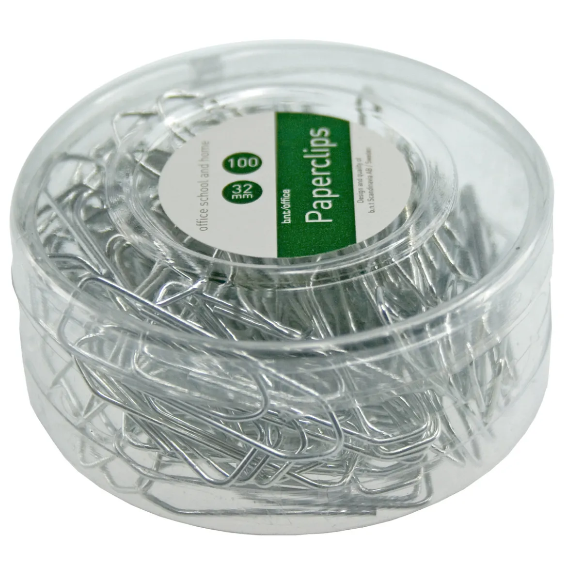 Gem silver 32 mm 100-pack