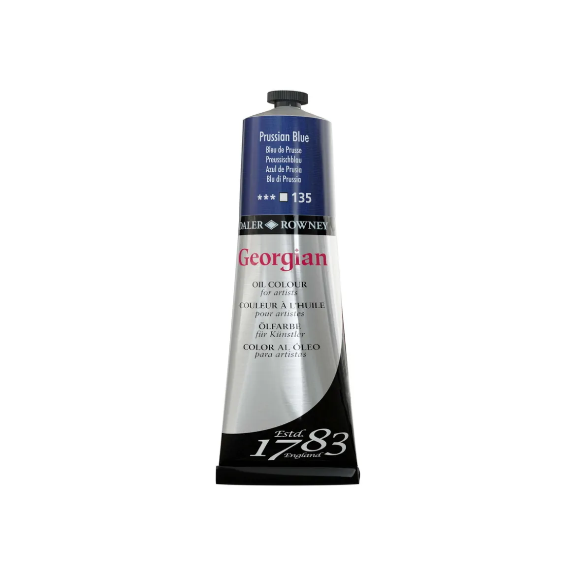 Georgian Oil Colour oljefärg 225 ml Permanent Blue 137