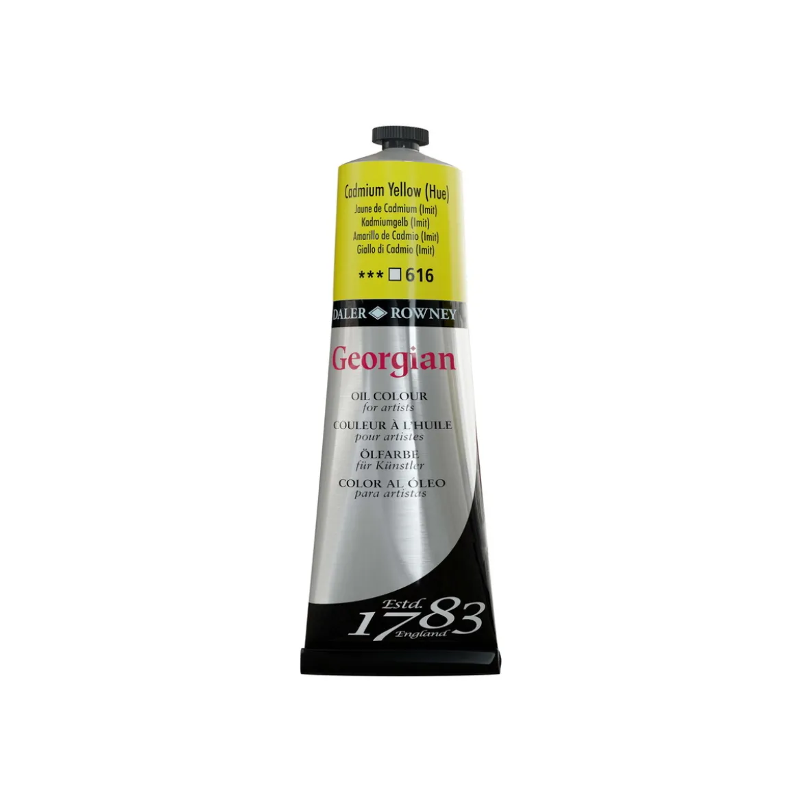 Georgian Oil Colour oljefärg 225 ml Cadmium Yellow Pale Hue 617