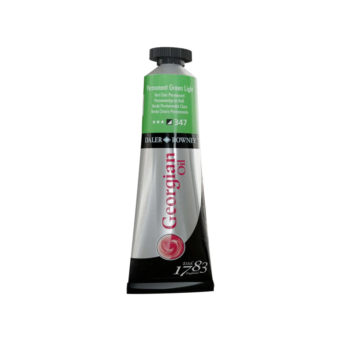 Georgian Oil Colour oljefärg 38 ml Permanent Green Light 347