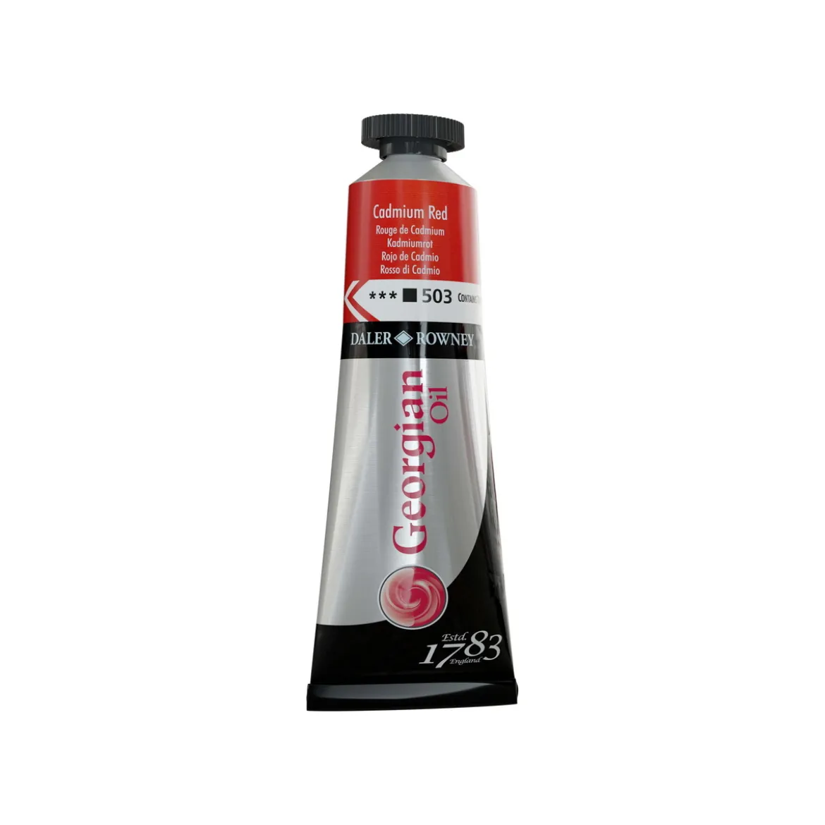 Georgian Oil Colour oljefärg 38 ml Cadmium Red 503