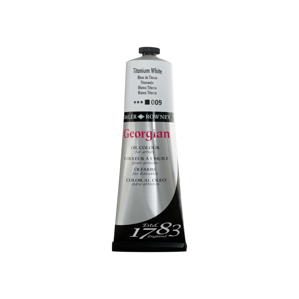 Georgian Oil Colour oljefärg 225 ml Titanium White 009