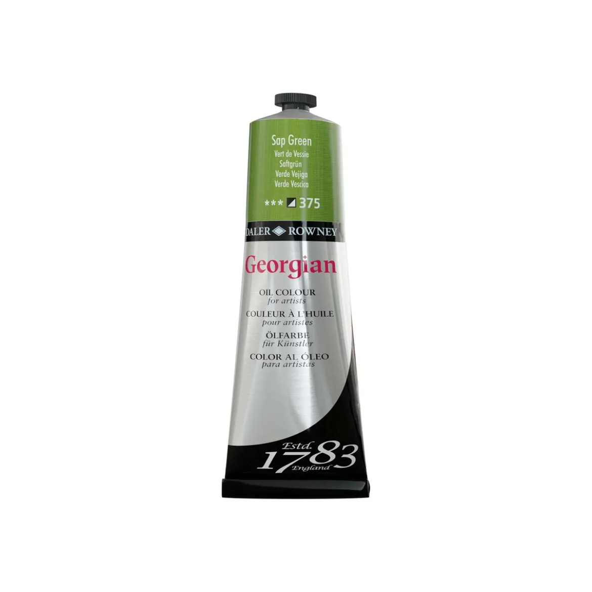 Georgian Oil Colour oljefärg 225 ml Sap Green 375