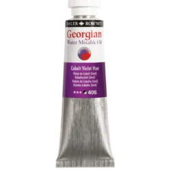 Georgian Water Mixable Oil Colour, vattenlöslig oljefärg 37 ml Cobalt Violet Hue 406