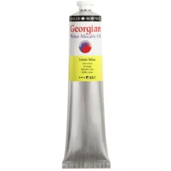 Georgian Water Mixable Oil Colour, vattenlöslig oljefärg 200 ml Cadmium Yellow Pale Hue 617