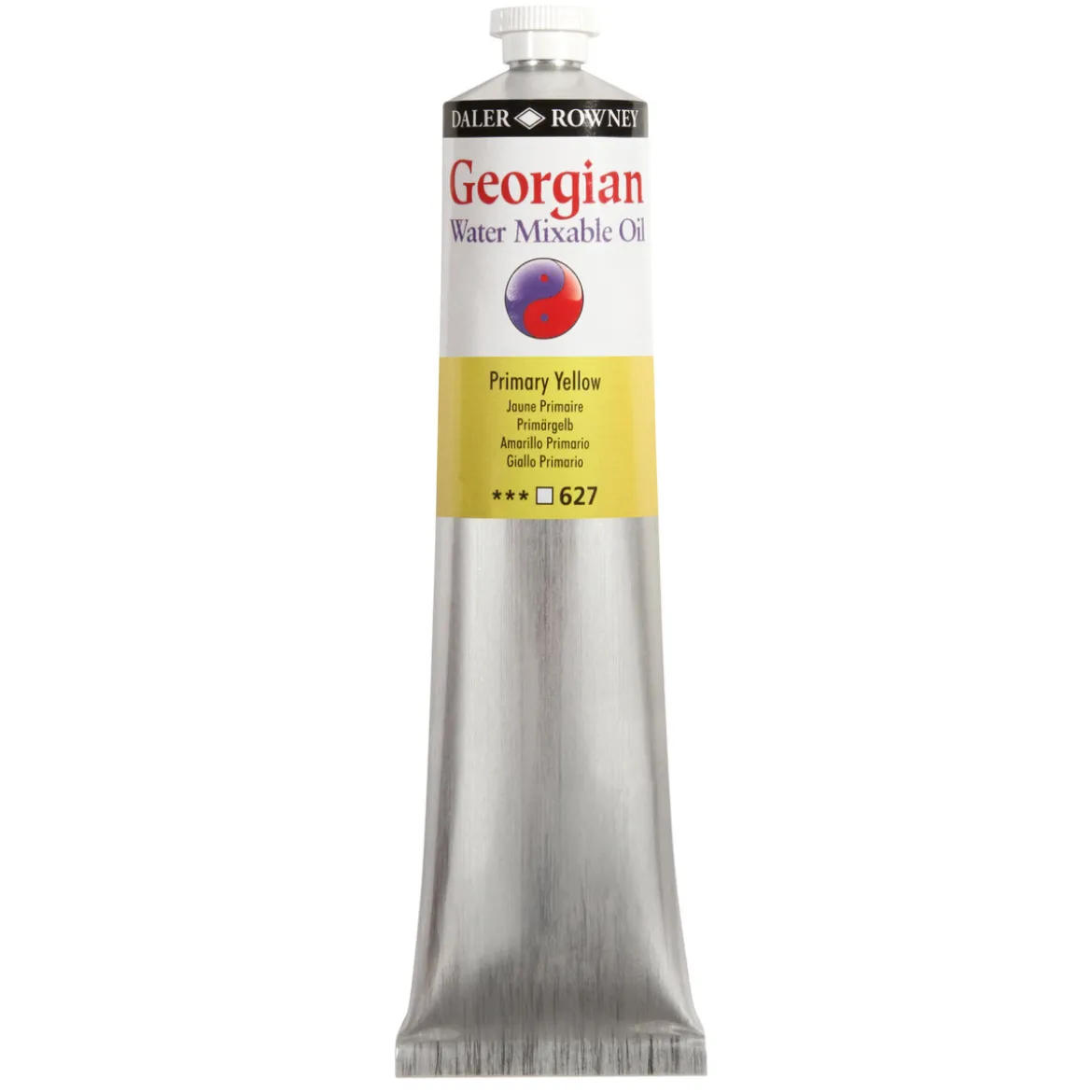 Georgian Water Mixable Oil Colour, vattenlöslig oljefärg 200 ml Cadmium Yellow Hue 620