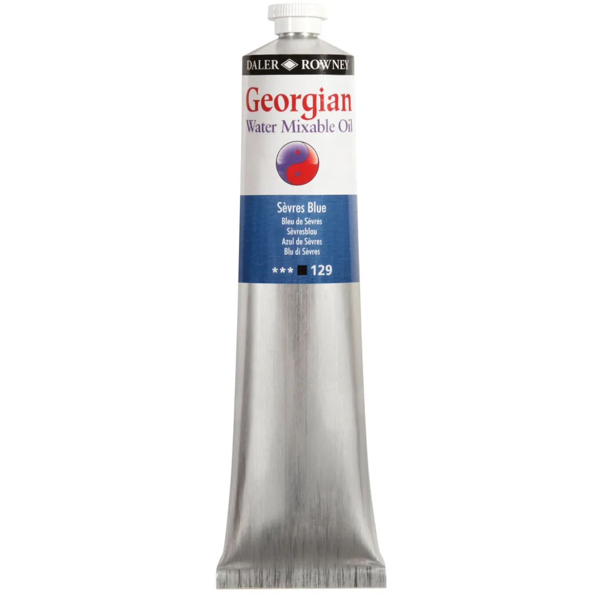 Georgian Water Mixable Oil Colour, vattenlöslig oljefärg 200 ml Cobalt Blue Hue 110