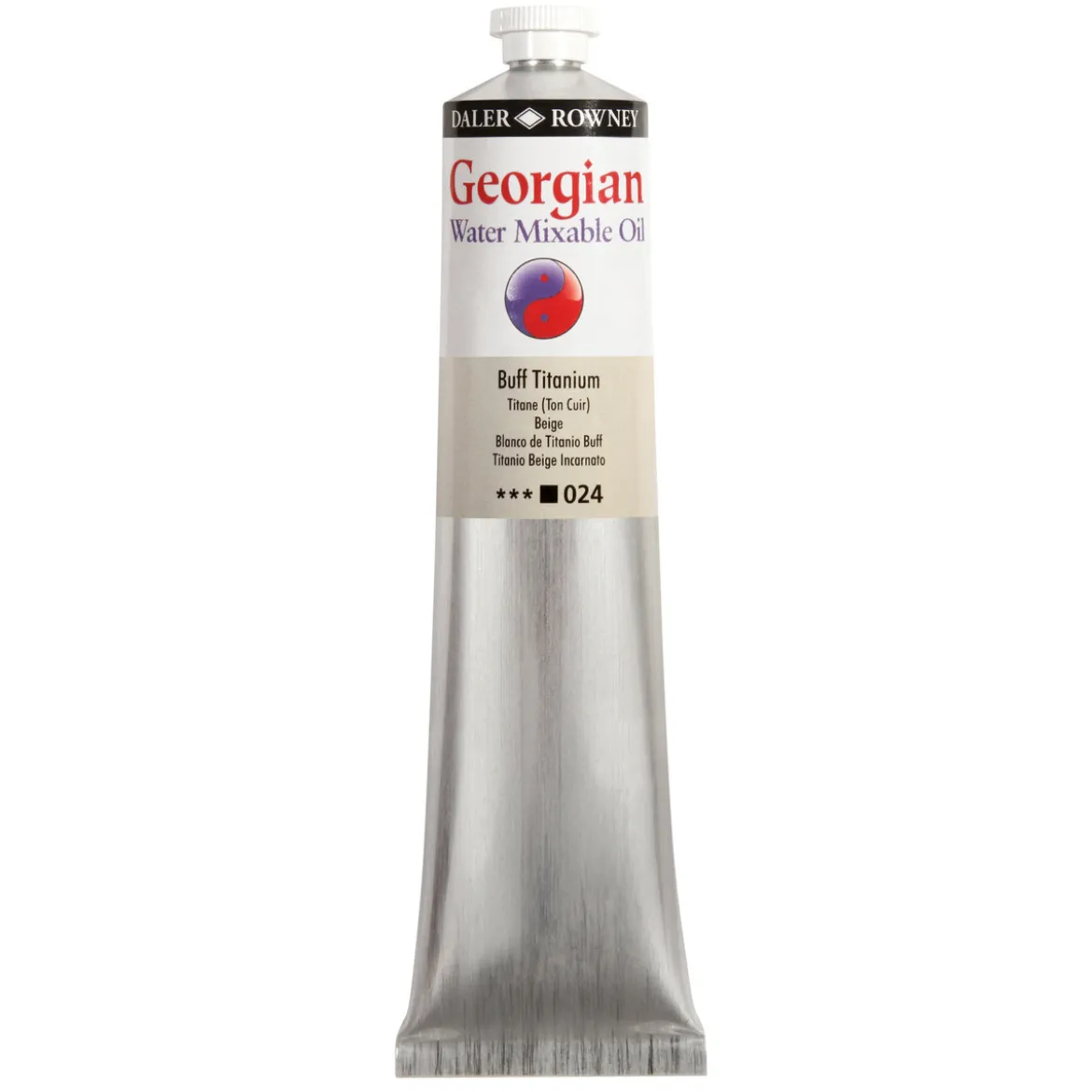 Georgian Water Mixable Oil Colour, vattenlöslig oljefärg 200 ml Peach Pink 577