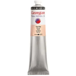 Georgian Water Mixable Oil Colour, vattenlöslig oljefärg 37 ml Peach Pink 577