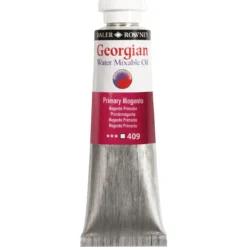 Georgian Water Mixable Oil Colour, vattenlöslig oljefärg 37 ml Primary Magenta 409