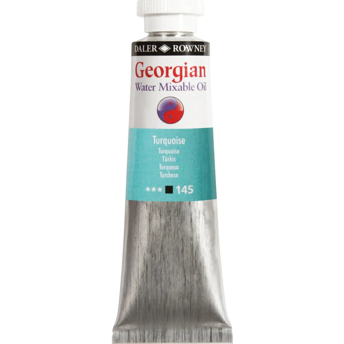 Georgian Water Mixable Oil Colour, vattenlöslig oljefärg 37 ml Turquoise 145
