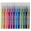 Glitter Markers, 12 st. härliga markers med glada färger & glitter