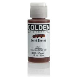 Golden Fluid Acrylics 30 ml - 2020 Burnt Sienna