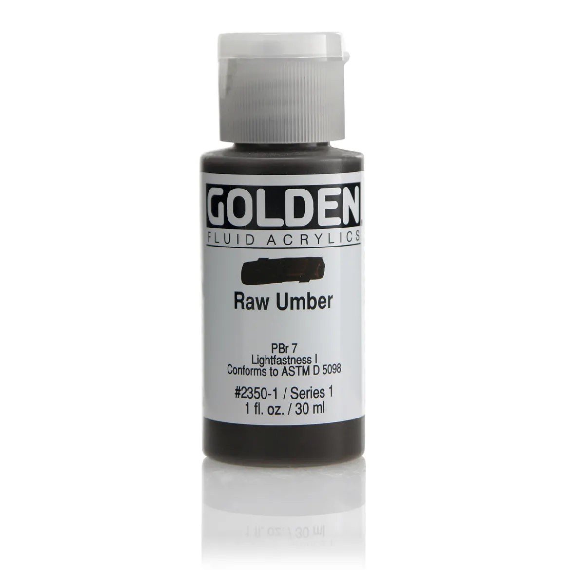 Golden Fluid Acrylics 30 ml - 2350 Raw Umber