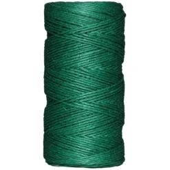 Grönt hampasnöre – 110 meter, Ø 1,0 mm