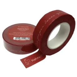 Hahnemühle Fine Art Masking Tape, röd maskeringstejp med text 15 mm × 20 meter