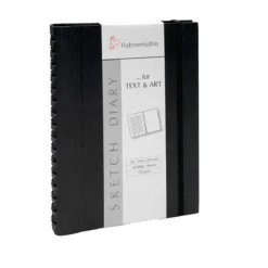 Hahnemühle Sketch Diary, spiralbunden skissdagbok, A5, 60 sidor, 120 g/m²